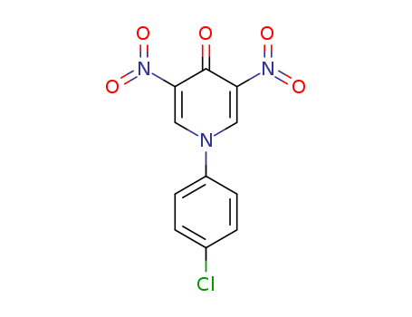 4(1H)-Pyridinone, 1-(4-chlorophenyl)-3,5-dinitro-