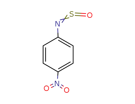 Molecular Structure of 13165-67-8 (Aniline, p-nitro-N-sulfinyl-)