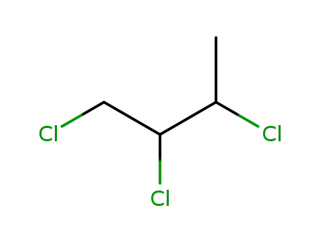 Molecular Structure of 18338-40-4 (1,2,3-Trichlorobutane.)