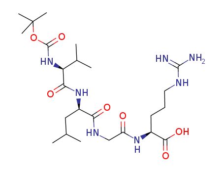 L-Arginine,N-[(1,1-dimethylethoxy)carbonyl]-L-valyl-L-leucylglycyl- (9CI)