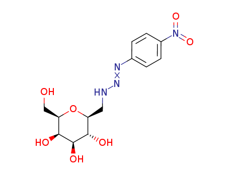 2,6-ANHYDRO-1-DEOXY-1-(3-(4-NITROPHENYL)-1-TRIAZENYL)-D-GLYCERO-D-GULO-HEPTITOL