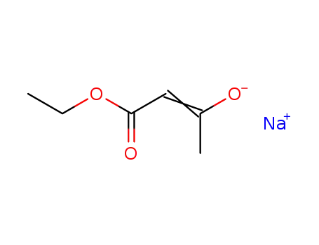 Molecular Structure of 1007476-32-5 (sodium ethyl acetylacetate enolate)