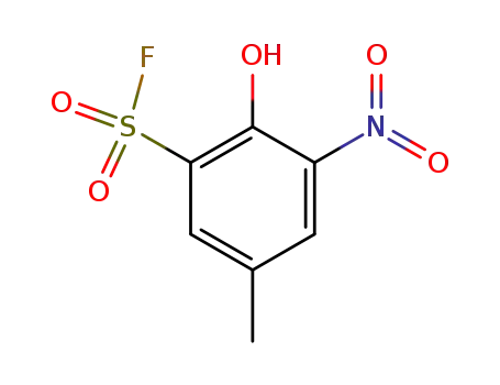 4-hydroxy-5-nitro-toluene-3-sulfonyl fluoride