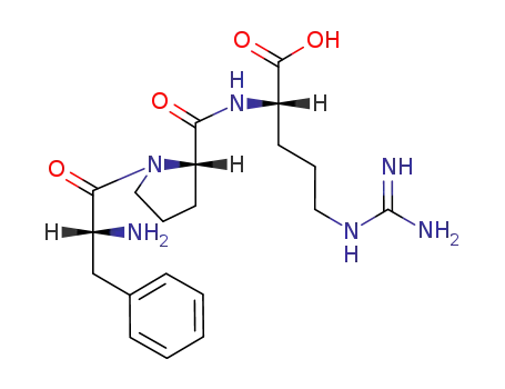 Molecular Structure of 79338-56-0 (phenylalanyl-prolyl-arginine)