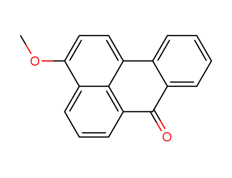 Molecular Structure of 3688-79-7 (3-methoxy-7H-benz[de]anthracen-7-one)