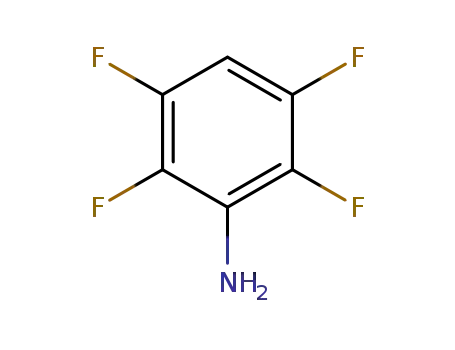 Molecular Structure of 700-17-4 (2,3,5,6-Tetrafluoroaniline)