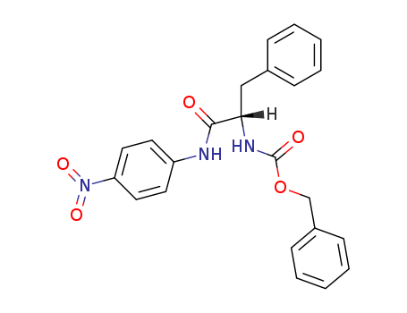 Carbamic acid,N-[(1S)-2-[(4-nitrophenyl)amino]-2-oxo-1-(phenylmethyl)ethyl]-, phenylmethylester