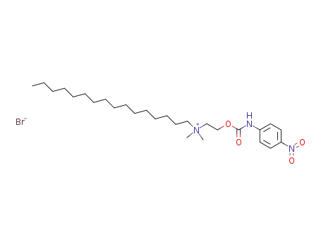 1-Hexadecanaminium,
N,N-dimethyl-N-[2-[[[(4-nitrophenyl)amino]carbonyl]oxy]ethyl]-, bromide