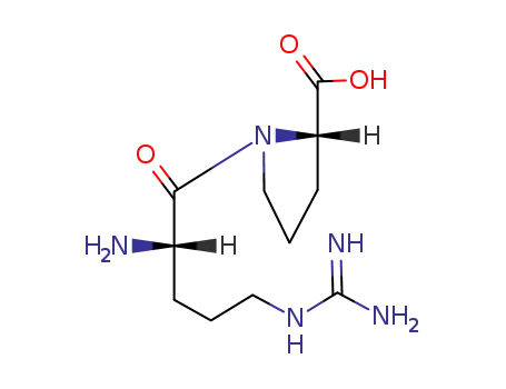 Molecular Structure of 2418-69-1 (H-ARG-PRO-OH SULFATE SALT)