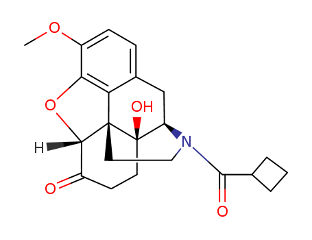 Morphinan-6-one,17-(cyclobutylcarbonyl)-4,5-epoxy-14-hydroxy-3-methoxy-, (5a)- (9CI)