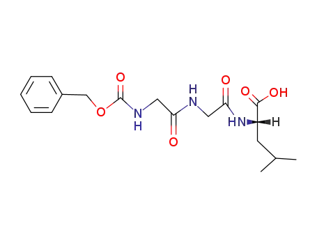 4-Methyl-2-[[2-[[2-(phenylmethoxycarbonylamino)acetyl]amino]acetyl]amino]pentanoic acid