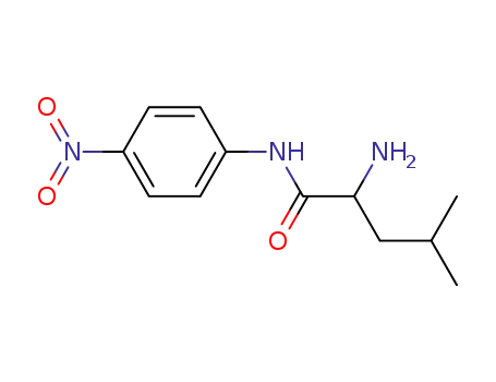 Molecular Structure of 6664-98-8 (1-leucine-4-nitroanilide)