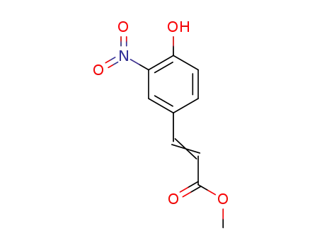 2-Propenoic acid, 3-(4-hydroxy-3-nitrophenyl)-, methyl ester
