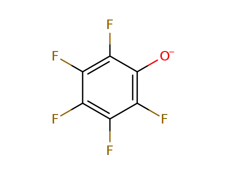pentafluorophenolate anion