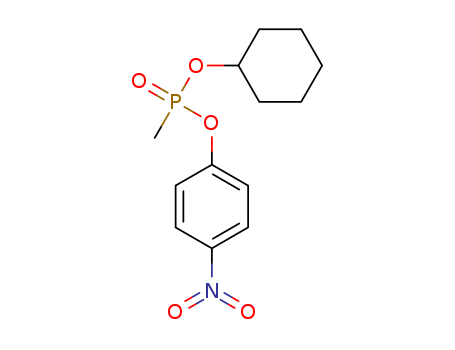 Phosphonic acid, methyl-, cyclohexyl 4-nitrophenyl ester