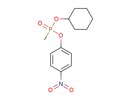 Phosphonic acid, methyl-, cyclohexyl 4-nitrophenyl ester