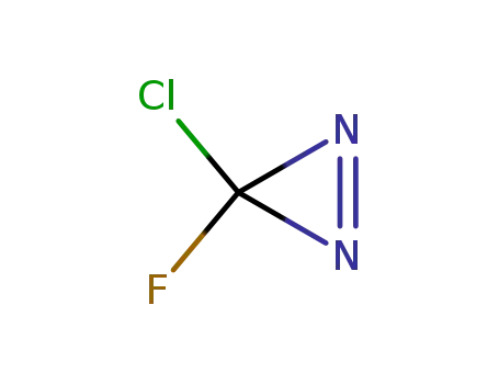 Molecular Structure of 4823-42-1 (3H-Diazirine, 3-chloro-3-fluoro-)