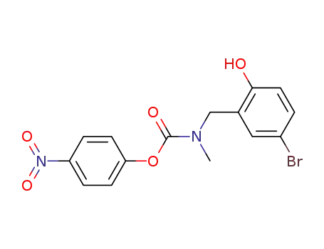 4-Nitrophenyl N-(5-bromo-2-hydroxybenzyl)-N-methylcarbamate