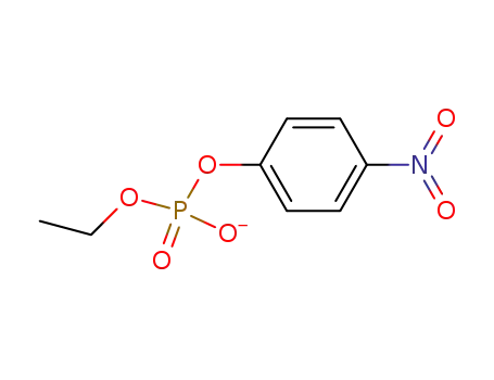 Phosphoric acid, monoethyl mono(4-nitrophenyl) ester, ion(1-)