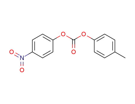 Molecular Structure of 439688-37-6 (Carbonic acid, 4-methylphenyl 4-nitrophenyl ester)
