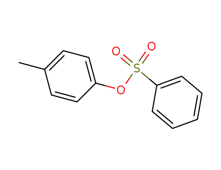 Molecular Structure of 5398-09-4 (4-methylphenyl benzenesulfonate)