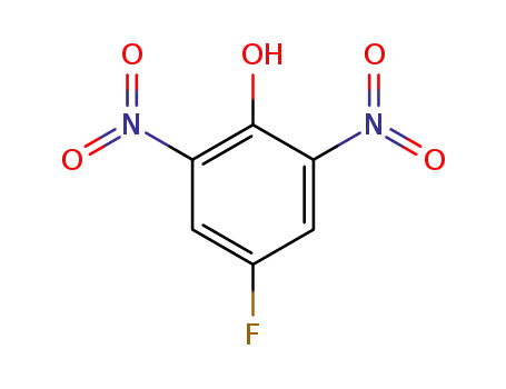 Molecular Structure of 364-32-9 (2,6-DINITRO-4-FLUOROPHENOL)