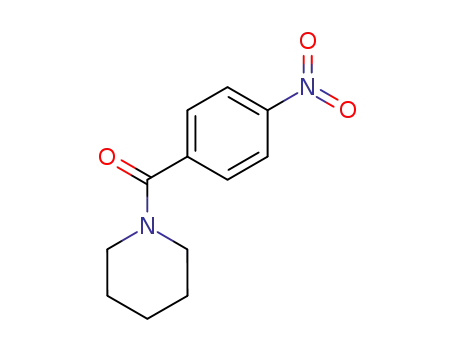 Molecular Structure of 20857-92-5 (1-(p-Nitrobenzoyl)piperidine)