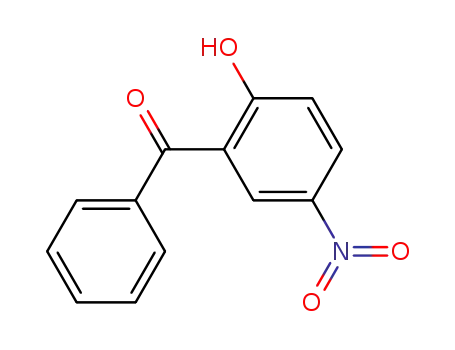 Molecular Structure of 18803-19-5 (Methanone, (2-hydroxy-5-nitrophenyl)phenyl-)