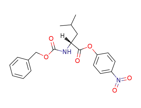 Molecular Structure of 52235-17-3 (Z-D-LEU-ONP)