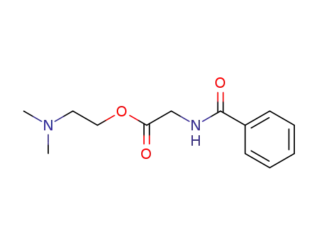 2-(dimethylamino)ethyl N-benzoylaminoacetate