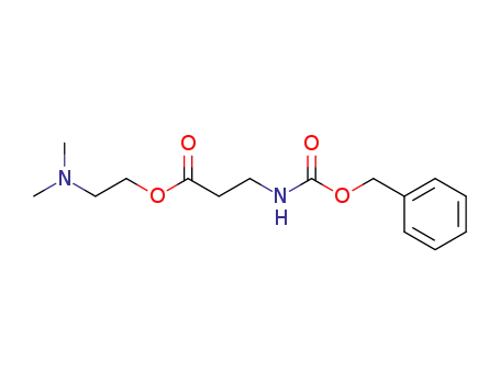 2-(dimethylamino)ethyl N-(benzyloxycarbonyl)-3-aminopropionate