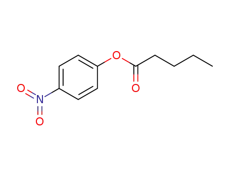 Molecular Structure of 1956-07-6 (P-NITROPHENYL VALERATE)