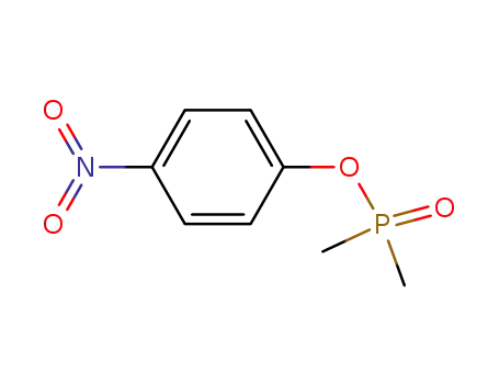 Molecular Structure of 13344-08-6 (4-nitrophenyl dimethylphosphinate)