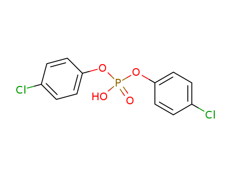Phosphoric acid, bis(4-chlorophenyl) ester