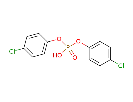 Molecular Structure of 4795-31-7 (Phosphoric acid, bis(4-chlorophenyl) ester)