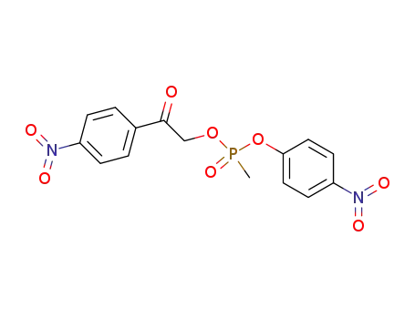 메틸포스폰산 4-니트로페닐 2-(4-니트로페닐)-2-옥소에틸 에스테르