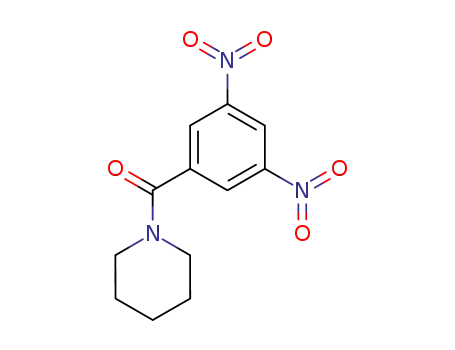 Molecular Structure of 57499-86-2 (1-(3,5-dinitro-benzoyl)-piperidine)