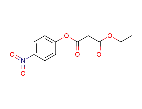 Molecular Structure of 24161-55-5 (ethyl 4-nitrophenyl malonate)