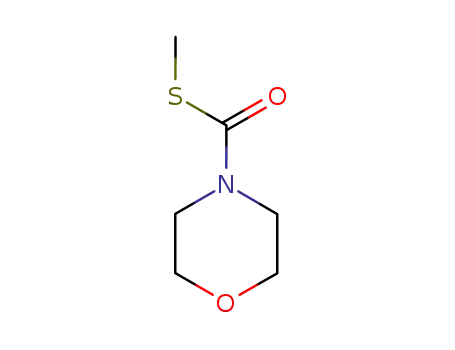 Molecular Structure of 6944-41-8 (S-methyl morpholine-4-carbothioate)
