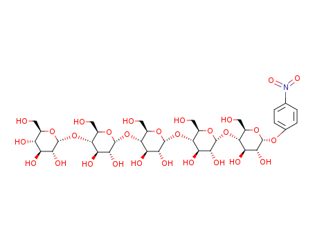 a-D-Glucopyranoside, 4-nitrophenyl O-a-D-glucopyranosyl-(1?4)-O-a-D-glucopyranosyl-(1?4)-O-a-D-glucopyranosyl-(1?4)-O-a-D-glucopyranosyl-(1?4)-