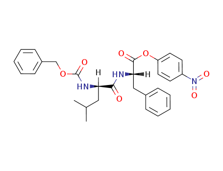 L-Phenylalanine, N-[N-[(phenylmethoxy)carbonyl]-D-leucyl]-, 4-nitrophenyl ester