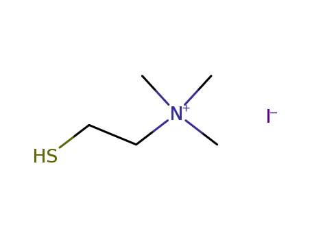 Molecular Structure of 7161-73-1 (THIOCHOLINE IODIDE)
