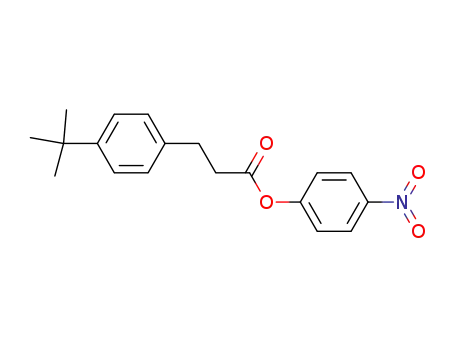 4-nitrophenyl 3-(4-t-butylphenyl)propionate