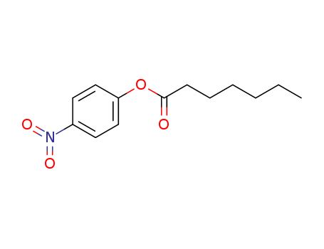 Molecular Structure of 1956-08-7 (Heptanoic acid, 4-nitrophenyl ester)