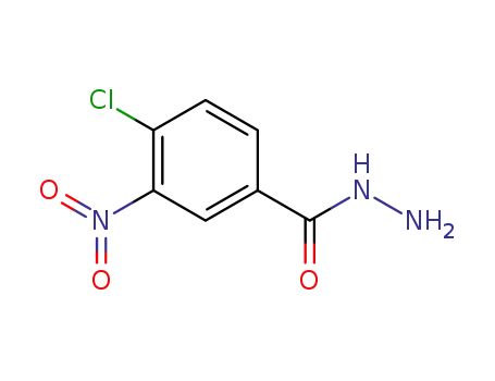 Molecular Structure of 77938-04-6 (4-CHLORO-3-NITROBENZHYDRAZIDE)
