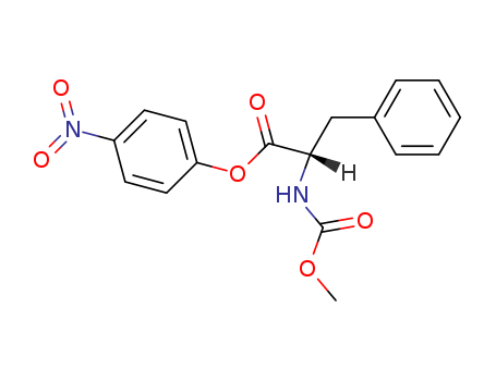 L-Phenylalanine, N-(methoxycarbonyl)-, 4-nitrophenyl ester