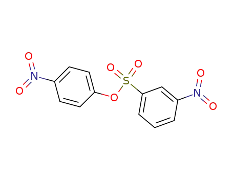Molecular Structure of 98634-21-0 (4-nitrophenyl 3-nitrobenzenesulfonate)