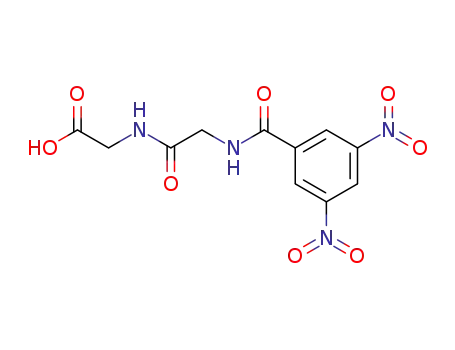 Molecular Structure of 1037569-82-6 (<i>N</i>-[<i>N</i>-(3,5-dinitro-benzoyl)-glycyl]-glycine)