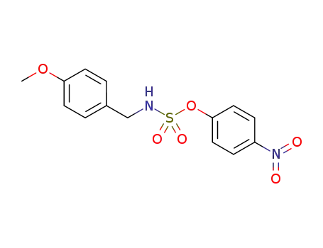 4-nitrophenyl 4'-methoxybenzylsulfamate