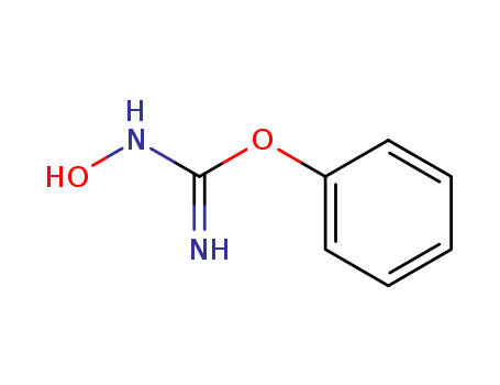 Carbamimidic acid, hydroxy-, phenyl ester